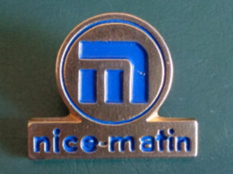 PIN'S NICE MATIN - Médias