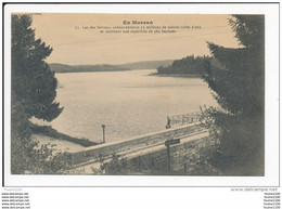 Carte  En Morvan   Le Lac Des  Settons   ( Recto Verso ) - Ohne Zuordnung