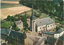 AA3931 Gerpinnes - Vue Aerienne De L'Eglise Romane / Viaggiata 1975 - Gerpinnes