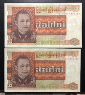 BURMA, 2 X Uncirculated Banknotes, « 20 KYATS » - Altri – Asia