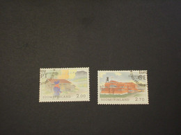 FINLANDIA - 1990 EUROPA  ARCHITETTURA 2 VALORI -  - TIMBRATO/USED - Used Stamps