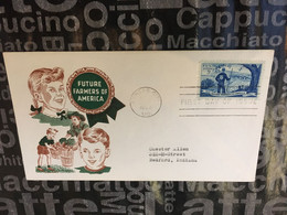 (2 B 2) USA - FDC Cover - 1953 - Future Farmers Of America  (back Of Cover Is Blank) - 1941-1950