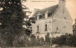 23. CPA. - CHENERAILLES - Maison Bourgeoise "Les Sapins" - 1932 - Scan Du Verso - - Chenerailles