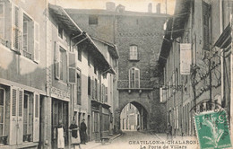 CPA - 01 - Châtillon Sur Chalaronne - La Porte De Villars - Châtillon-sur-Chalaronne