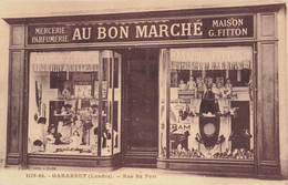 CPA - 40 - Gabarret - Mercerie Parfumerie Au Bon Marché - Maison G. Fitton - Rue Du Fort - Gabarret