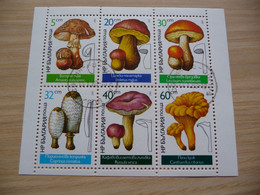 Bulgaria 1987 Mushrooms SEE SCAN - Otros & Sin Clasificación