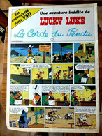 RARISSIME Page Géante LUCKY LUKE La Corde Du Pendu Prés Sortie EO 1979 Dargaud - Lucky Luke