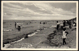 F4776 - Scharbeutz Lübeck - Strand Bademode - Bahnpost Bahnpoststempel Heiligenhafen Lübeck - Scharbeutz