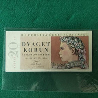 CECOSLOVACCHIA 20 KORUN 1949 - Cecoslovacchia