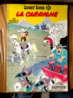 LUCKY LUKE N° 24 La Caravane  DUPUIS MORRIS Bd Souple 1970 - Lucky Luke