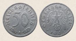!!! GERMANIA 50 REICHSPFENNIG 1941 A !!! - 50 Reichspfennig