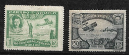 Espagne Poste Aérienne N°79 Et 80 Couthino Et Lindbergh  Neufs   * *    B/ TB Voir Scans Le Moins Cher Du Site  ! ! ! - Unused Stamps
