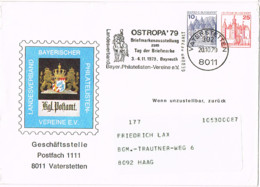L-ALL-305 - ALLEMAGNE Entier Postal Enveloppe OSTROPA 79 Vaterstetten - Enveloppes Privées - Oblitérées