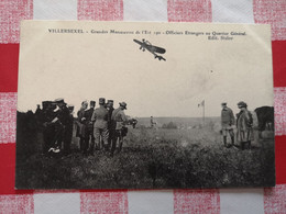 70 Villersexel : Grandes Manœuvres De L'est 1911, Officiers étrangers Au Quartier Général - Sonstige Gemeinden
