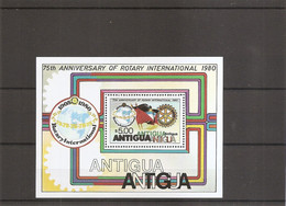 Rotary ( BF 49 XXX -MNH - De Antigua ) - Rotary, Lions Club
