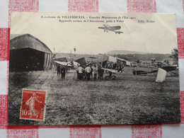70 Villersexel : Grandes Manœuvres De L'est 1911, Appareils Sortant De L'aérodrome Près à Voler - Sonstige Gemeinden