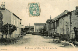 Monthureux Sur Saône * La Rue De La Loriquette * Villageois - Monthureux Sur Saone
