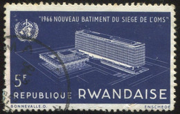 Pays : 415 (Rwanda : République)  Yvert Et Tellier N° :   160 (o) - Usados