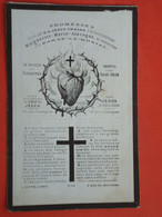 Priester Edouard Ghyoot Né à Courtrai 1816 Et Y Décédé   1875   (2scans) - Religión & Esoterismo