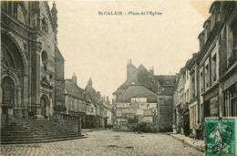 St Calais * La Place De L'église - Saint Calais