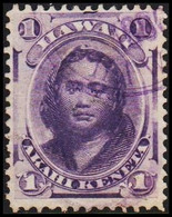 1871-1886. HAWAII. Victoria Kamamalu1 C. (Michel 19b) - JF510849 - Hawaï