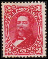 1882-1890. HAWAII. Kalakaua 2 CENTS.  (Michel 28) - JF510864 - Hawaï