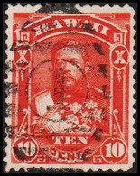 1882-1890. HAWAII. Kalakaua 10 CENTS.  (Michel 30) - JF510869 - Hawai
