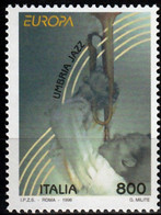 Italy, 1998, Mi 2554, EUROPA Stamps: Festivals & National Celebrations, Umbria Jazz Festival, 1 V Out Of Set, MNH - Music