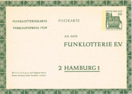 L-ALL-331 - ALLEMAGNE Entier Postal Lorsch De La Funklotterie - Cartes Postales Privées - Neuves