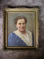 AUSTRIA Constantin Damianos (1869-1953) Women's Portrait 1940 - Olii