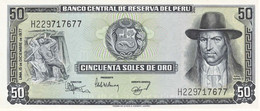 Peru P.113 50 Soles 1977 Unc - Perú