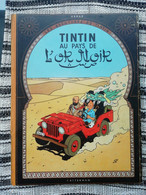 Tintin Au Pays De L Or Noir B20bis 1957-58 - Hergé