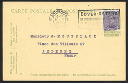 139 Sur EP 50 De 1919 Démonétisé, Le Port De La Carte Postale Passe à 15cts Le 1er Novembre 1920. (lot 706) - Non Classificati