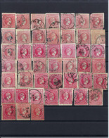 Griechenland Kleiner Hermeskopf 45x 20 L Rot Geschnitten Auf Steckkarte - Used Stamps