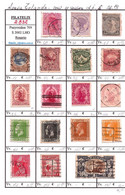 Nueva Zelanda - Fx. 2832 - Conjunto De 18 Sellos Diferentes Antiguos - Ø - Lots & Serien