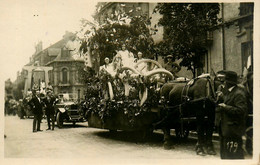 Clermont Ferrand * Carte Photo Photographe André MARCEL * Le Char Du Caoutchouc * Jour De Cavalcade - Clermont Ferrand