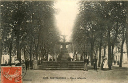 Châteauroux * La Place Lafayette * La Fontaine - Chateauroux