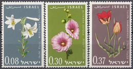 ISRAEL 283-285,unused,flowers - Nuovi (senza Tab)