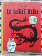 Tintin Lotus Bleu B22 1957 - Hergé