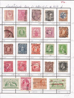 Nueva Zelanda - Fx. 10250 - Conjunto De 40 Sellos Diferentes Antiguos - Ø/* - Collections, Lots & Series