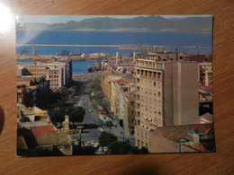 20102) CAGLIARI SCORCIO PANORAMICO VIAGGIATA - Cagliari