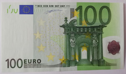 ITALIA  RARE 100 EURO J009/S  DUISENBERG  UNC - 100 Euro