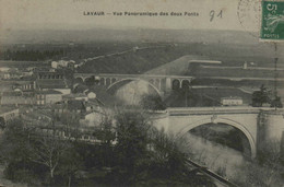 81 - LAVAUR - Vue Panoramique Des Deux Ponts - Lavaur