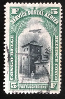 Belgisch Congo - Congo Belge - C3/36 - (°)used - 1921 - Michel 45 - Landschap Met Vliegtuig - Oblitérés