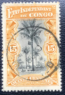 Congo Onafhankelijke Staat 1886-1908 - C3/36 - (°)used - 1896 - Michel 22 - Kokospalmen - 1884-1894
