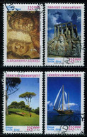 Turkey 1999 Mi 3191-3194 O, World Tourism Day - Usati