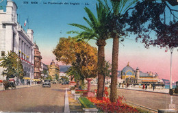 2 Cartes De Nice - Promenade Des Anglais - Table D'orientation - Lots, Séries, Collections