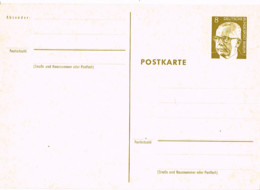 L-ALL-347 - ALLEMAGNE BERLIN Entier Postal 8 Pf Carte Président Heinemann - Postkaarten - Ongebruikt