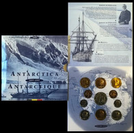 FLEURS DE COINS / STEMPELGLANS / STEMPELGLANZ - FDC - Expédition Antarctique / Antartica Expeditie - 1997 - FDC, BU, Proofs & Presentation Cases