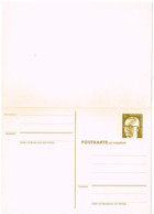 L-ALL-354 - ALLEMAGNE BERLIN Entier Postal 8 Pf Président Heinemann Carte Avec Réponse Payée - Postcards - Mint